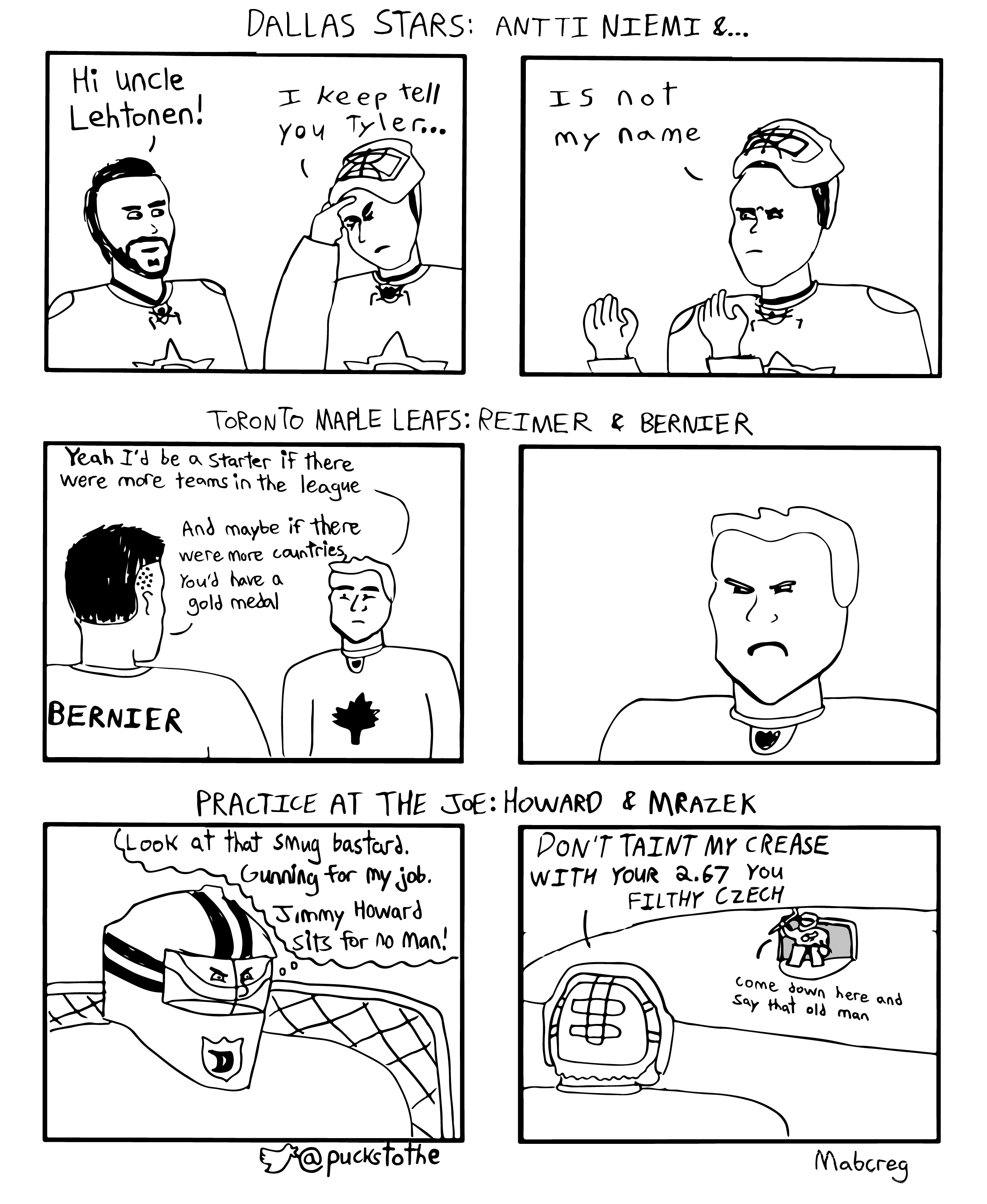Goalie Tandems